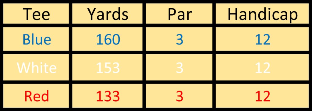 Hole 12 info